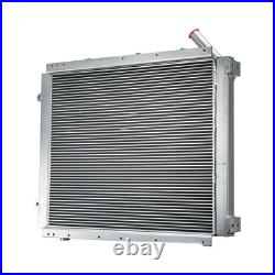 Aluminum Hydraulic Oil Cooler For John Deere 790ELC Excavator Pro 4286106 ALLOY