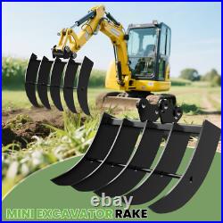 Attachments Mini Excavator Ripper, Rake, Narrow Bucket, Plain Bucket, Thumb Attachments Mini Excavator Ripper, Rake, Narrow Bucket, Plain Bucket, Thumb