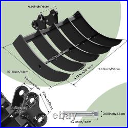 Attachments Mini Excavator Ripper, Rake, Narrow Bucket, Plain Bucket, Thumb Attachments Mini Excavator Ripper, Rake, Narrow Bucket, Plain Bucket, Thumb