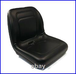 Black High Back Seat for John Deere 2200, 2200D & Motrec E330 Utility Vehicles