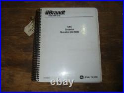 Brandt JD John Deere 120C Excavator Diagnostic Test Shop Service Manual TM1934
