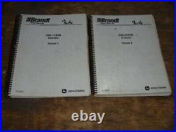 Brandt JD John Deere 330C LC Excavator Vol 1 & 2 Parts Catalog Manual PC9083