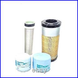 CFKIT Service Filter Kit for John Deere Excavator 35G w 3TNV88 Eng. (Tier 4)