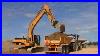 Cat-324d-Excavator-Loading-John-Deere-New-Holland-Tractors-And-Hydrema-Dumper-01-mok