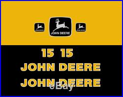 Decal Kit John Deere 15 Mini Excavator Jd Sticker Set