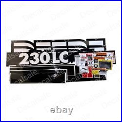 Decal Set for John Deere 230LC Excavator Vinyl Sticker