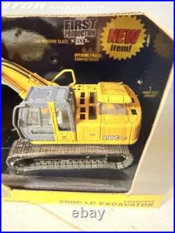 ERTL John Deere 200LC Excavator 150 Loader Vintage New, Yellow With Box (1976)