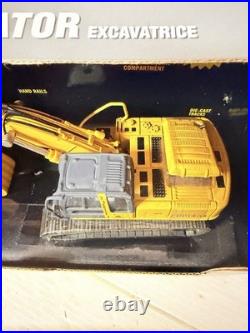 ERTL John Deere 200LC Excavator 150 Loader Vintage New, Yellow With Box (1976)