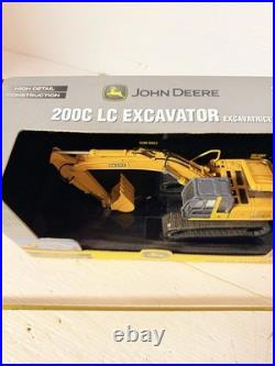 ERTL John Deere 200LC Excavator 150 Loader Vintage New, Yellow With Box (1976)