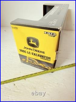 ERTL John Deere 200LC Excavator 150 Loader Vintage New, Yellow With Box (1976)