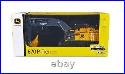 Ertl 45757 John Deere 870P LC Excavator High Detail 1/50 O scale Die-cast MIB