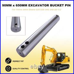 Excavator Bucket Pin 90mm x 650mm For CAT336 345 349 25-1/2Volvo John Deere