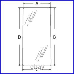 Excavator Cab Rear LH Glass 4369556 4383431 Fits John Deere 120 160LC 200LC 230L Excavator Cab Rear LH Glass 4369556 4383431 Fits John Deere 120 160LC 200LC 230L