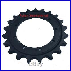 Excavator Sprocket Fit For John Deree JD25D 21T, 9H, ID is 210MM, Teeth Thick 28MM