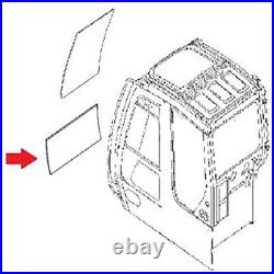 FYD00004958 Front Lower Glass Fits John Deere Mini Excavator 26G 35G 50G