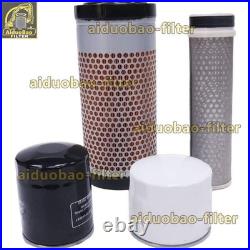Filter Kit for John Deere Excavator 35G Compatible for Yanmar 3TNV88 Tier 4