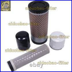 Filter Kit for John Deere Excavator 35G Compatible for Yanmar 3TNV88 Tier 4