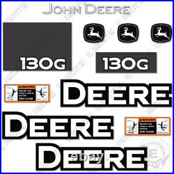Fits John Deere 130G Decal Kit Excavator 7 YEAR OUTDOOR 3M VINYL