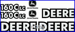 Fits John Deere 160CLC Excavator Decal Set Fits JD Decals