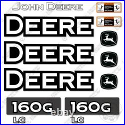 Fits John Deere 160G LC Decal Kit Excavator 7 YEAR OUTDOOR 3M VINYL