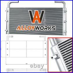 Fits John Deere 225DLC Excavator Aluminum Hydraulic Oil Cooler 4650353