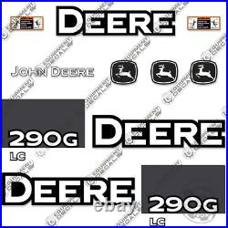 Fits John Deere 290G LC Decal Kit Excavator 7 YEAR 3M OUTDOOR VINYL