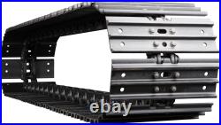 Fits John Deere 50P Excavator (1-Track) 16 MWE Steel Grouser Tracks