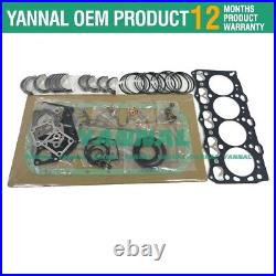 For ISUZU 4LE2-CR Engine Overhaul Re-ring Kit For John deere Excavator Engine