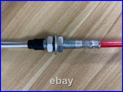 For John Deere 490E Excavator, Throttle New Cable, Replaces John Deere AT167640 For John Deere 490E Excavator, Throttle New Cable, Replaces John Deere AT167640