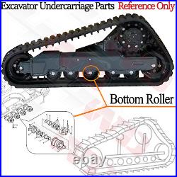 For John Deere 50G Model Heavy Duty Excavator Undercarriage Bottom Roller x6 For John Deere 50G Model Heavy Duty Excavator Undercarriage Bottom Roller x6