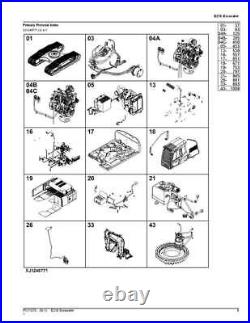 For John Deere Excavator E210lc Parts Catalog