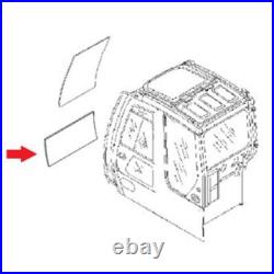 Front Lower Excavator Glass Fits John Deere 75C 80C P/N 4457161 Front Lower Excavator Glass Fits John Deere 75C 80C P/N 4457161