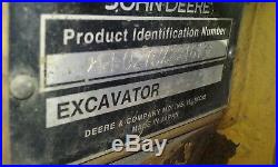 Genuine John Deere 27c Zts Mini Excavator