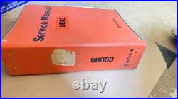 Hitachi John Deere Excavator UH053 Service Manual Repair Manual UH053 Hitachi John Deere Excavator UH053 Service Manual Repair Manual UH053