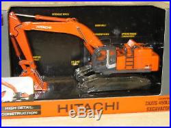 Hitachi John Deere Zaxis 450lc Excavator Ertl High Detail Construction Nib 1/50