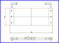 Hydraulic Oil Cooler 4650353 Fits John Deere 225DLC Excavator