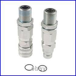 Hydraulic Quick-Connect Coupler Fit for John Deere Excavator 50G 60D 60G
