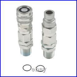 Hydraulic Quick-Connect Coupler Fit for John Deere Excavator 50G 60D 60G