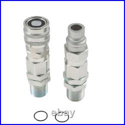 Hydraulic Quick-Connect Coupler Fit for John Deere Excavator 50G 60D 60G