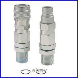 Hydraulic Quick-Connect Coupler Fit for John Deere Excavator 50G 60D 60G