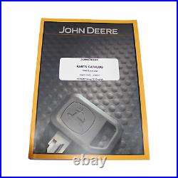 JOHN DEERE 130G EXCAVATOR PARTS CATALOG MANUAL ser E040001