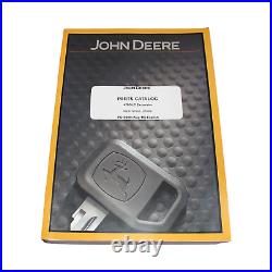 JOHN DEERE 470GLC EXCAVATOR PARTS CATALOG MANUAL sn 1FF470GX E470001