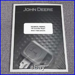 John Deere 110 Excavator Technical Service Repair Manual TM1658
