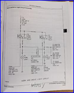 John Deere 120 Excavator Operation & Test Service Repair Manual JD TM1659