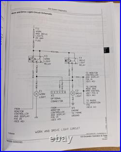 John Deere 120 Excavator Operation & Test Service Repair Manual JD TM1659