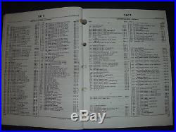 John Deere 120 Excavator Parts Manual Book Catalog Pc-2592 Oem