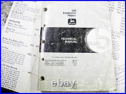 John Deere 120 Excavator Repair Manual Tm1660