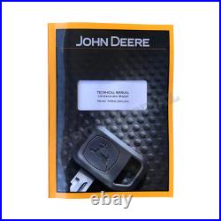 John Deere 120 Excavator Repair Service Technical Manual Tm1660