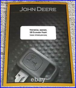 John Deere 120 Excavator Technical Service Repair Manual JD TM1660