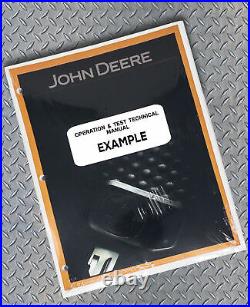 John Deere 120D Excavator Operation & Test Service Manual TM10736